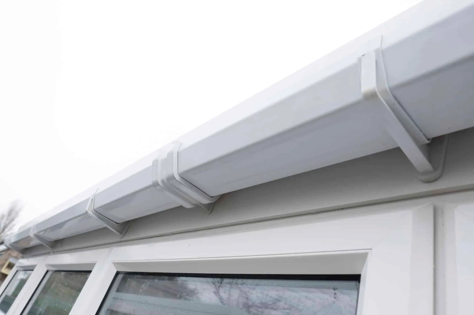 New guttering installed on bungalow in Shropshire
