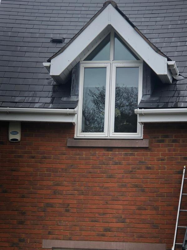 New guttering, soffits, fascias residential property